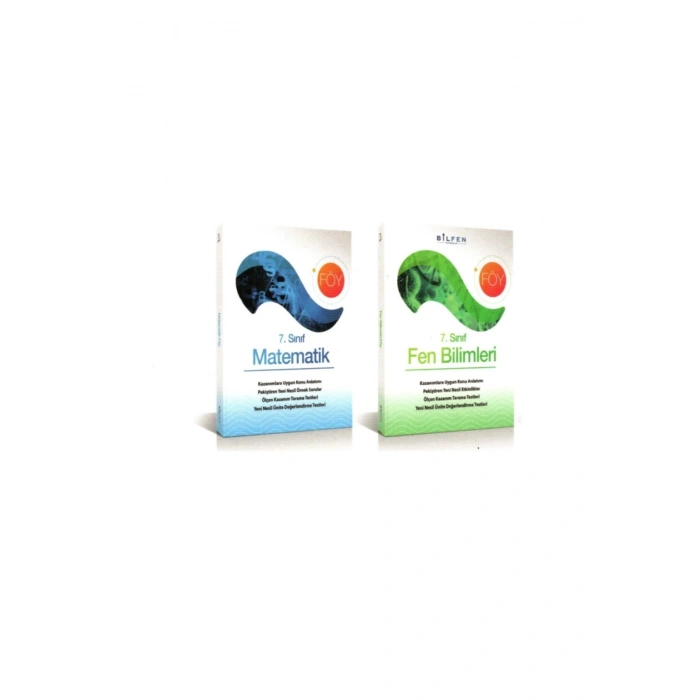 Bilfen 7. Sınıf Matematik+fen Bilimleri Föy Seti 2 Kitap