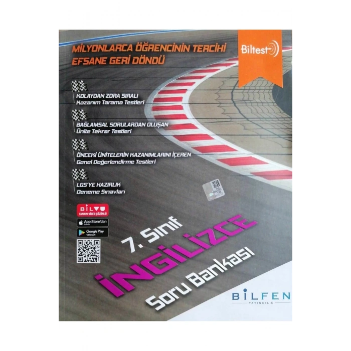 Bilfen 7.sınıf Biltest Ingilizce Soru Bankası