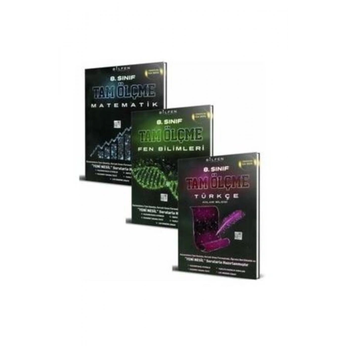 Bilfen 8 Sınıf Tam Öçme Seti