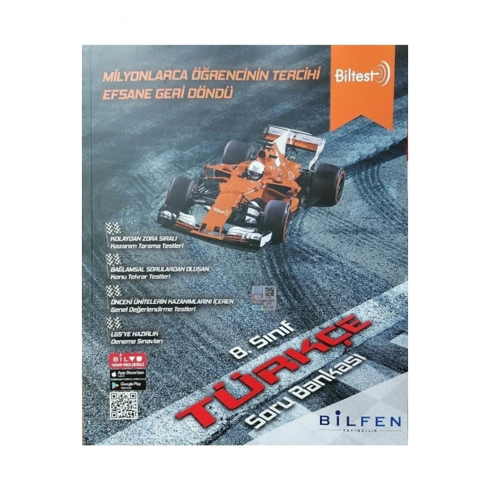Bilfen Biltest 8.sınıf Lgs Türkçe Soru Bankası