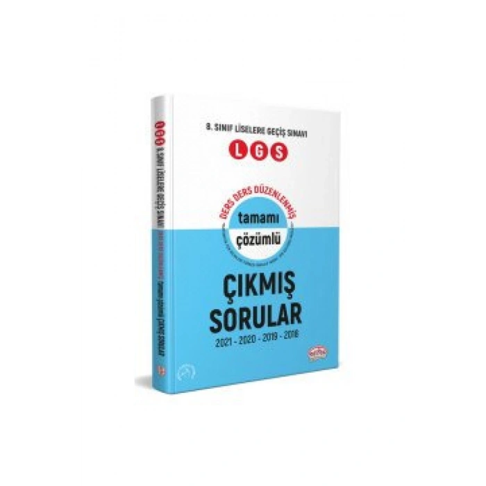 Editör 8. Sınıf Lgs Çıkmış Sorular Ders Ders Düzenlenmiş Tamamı Çözümlü