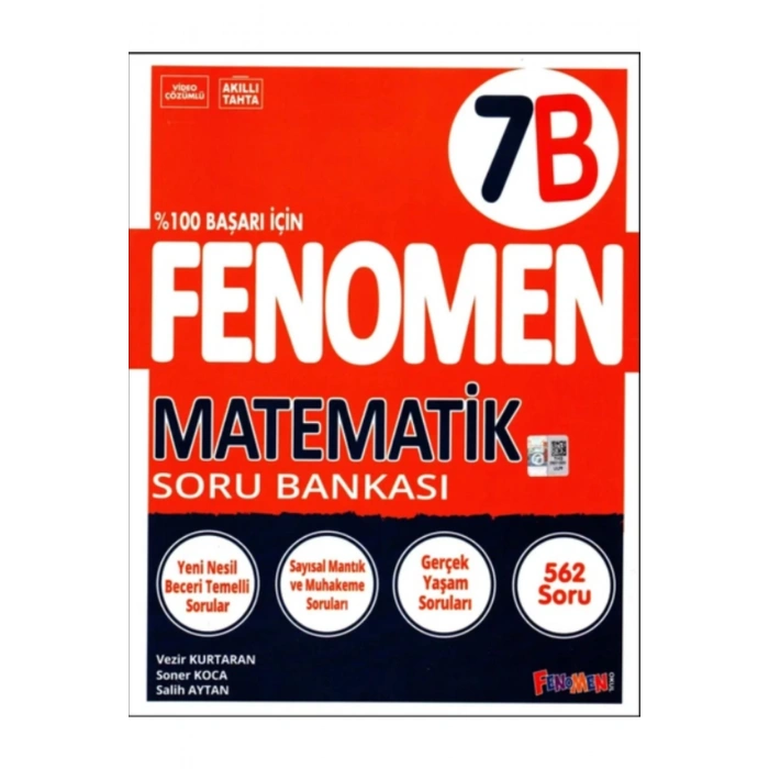 Fenomen 7. Sınıf Matematik Soru Bankası (B)