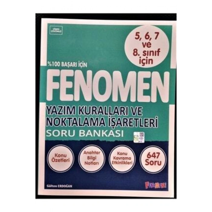 Fenomen 8 Yazım Kuralları Ve Noktalama Işaretleri Sb