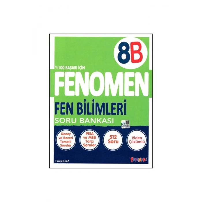 Fenomen 8.Sınıf LGS Yeni Baskı Fen Bilimleri - B Soru Bankası - fnm