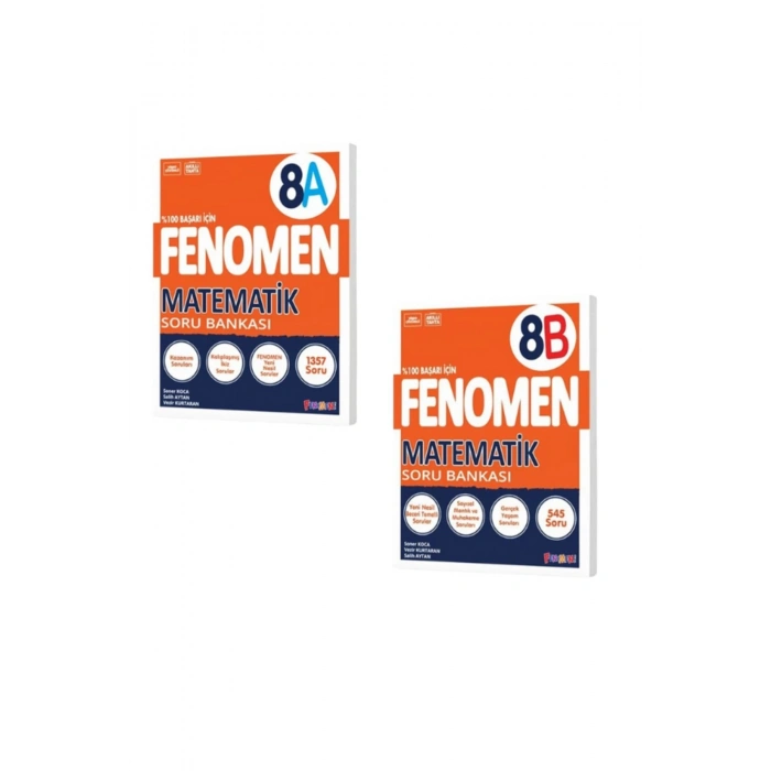 Fenomen 8.Sınıf Matematik A ve Matematik B Soru Bankası