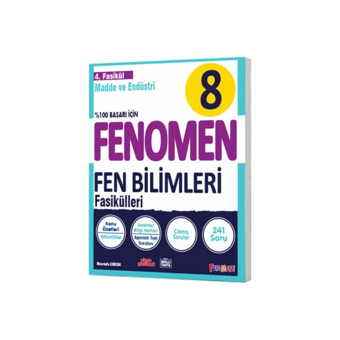 Fenomen Yayınları Fenomen 8 Fen Bilimleri 1.2.3.4.5.6 Fasikül