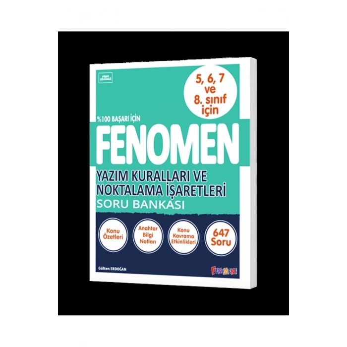 Fenomen Yazım Kuralları Ve Noktalama Işaretleri Soru Bankası