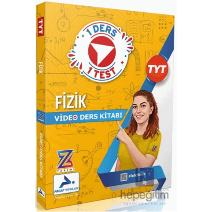 Fizikfinito Paraf Z Takımı TYT Fizik Video Ders Anlatım Kitabı