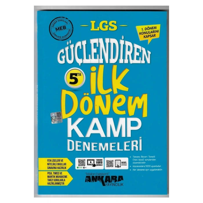 Lgs “1. Dönem” 5’li Kamp Denemeleri