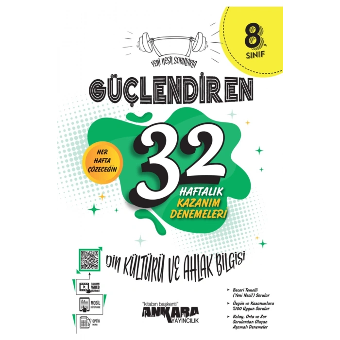 Lgs 8. Sınıf Güçlendiren 32 Haftalık Denemeleri