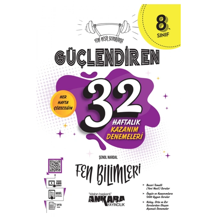 Lgs 8. Sınıf Güçlendiren 32 Haftalık Denemeleri