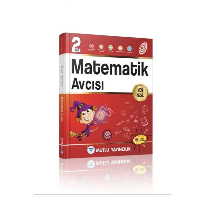 Mutlu Yayıncılık 2. Sınıf Avcı Serisi Seti (yeni Basım, Yeni Nesil Sorular, 8 Kitap)