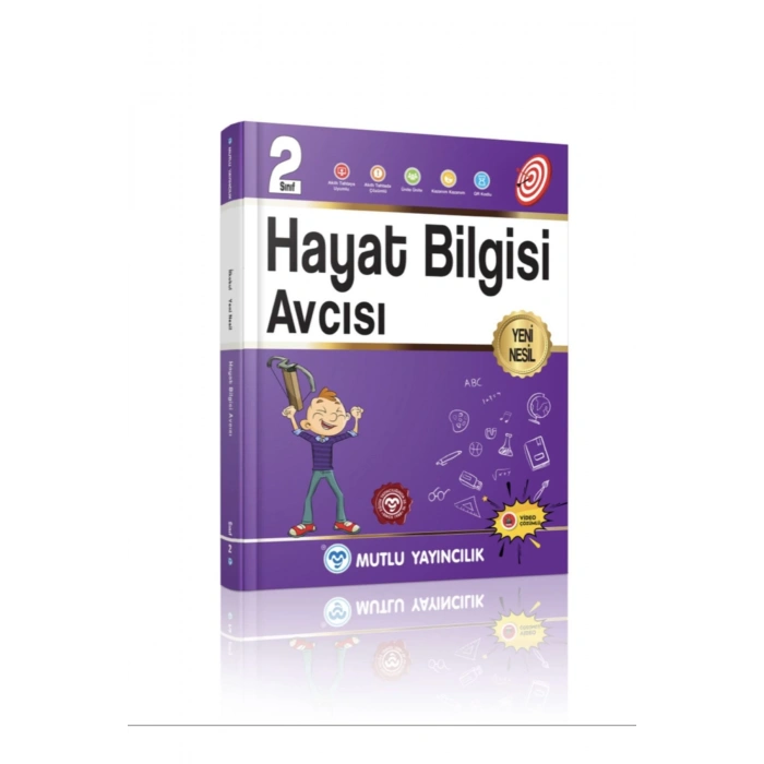 Mutlu Yayıncılık 2. Sınıf Avcı Serisi Seti (yeni Basım, Yeni Nesil Sorular, 8 Kitap)