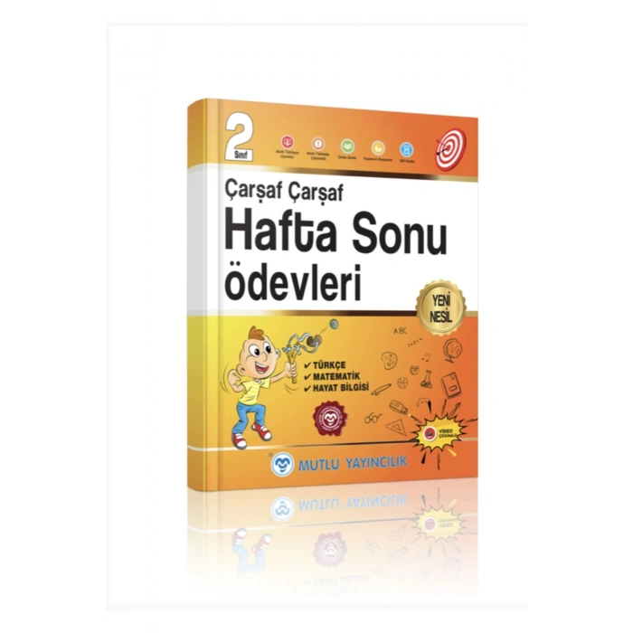 Mutlu Yayıncılık 2. Sınıf Avcı Serisi Seti (yeni Basım, Yeni Nesil Sorular, 8 Kitap)