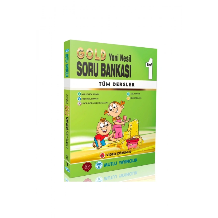 Mutlu Yayınları 1. Sınıf Tüm Dersler Gold Soru Bankası
