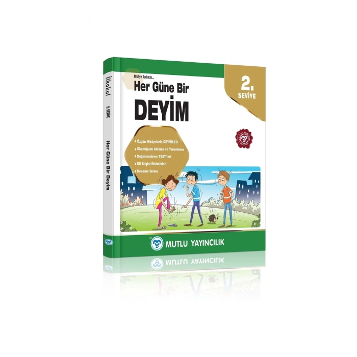 Mutlu Yayınları 3. Ve 4. Sınıflar Için Her Güne Bir Deyim 2. Seviye