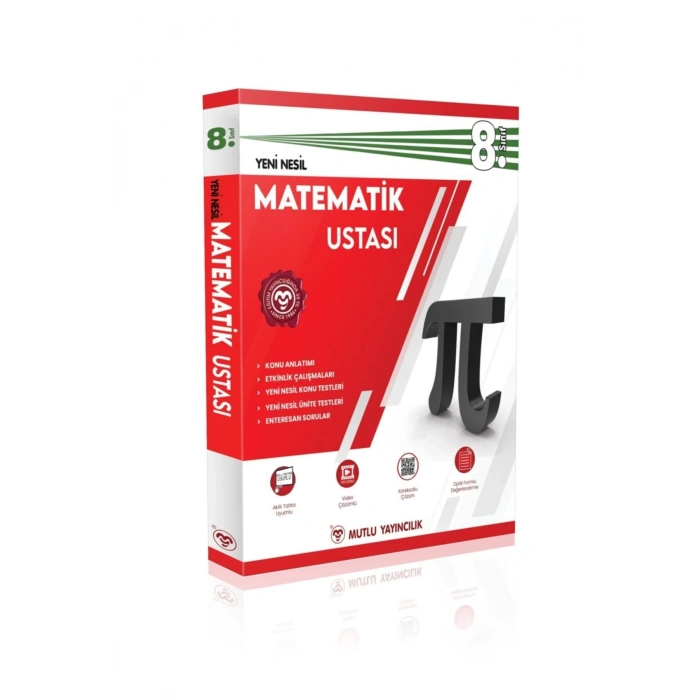Mutlu Yayınları 8.sınıf Yeni Nesil Matematik Ustası 2022