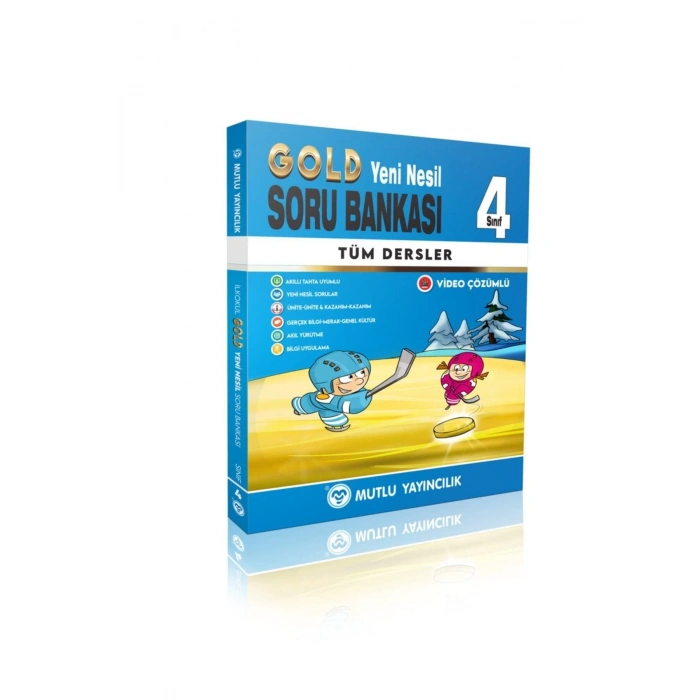 Mutlu Yayınları Gold Yeni Nesil Soru Bankası 4