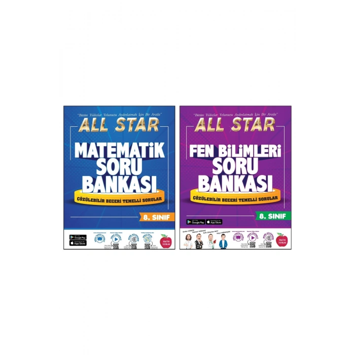 Newton 8. Sınıf Lgs Matematik Fen Bilimleri All Star Soru Bankası 2 Kitap