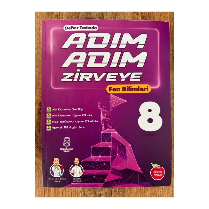 NEWTON YAYINLARI 8.SINIF ADIM ADIM FEN BİLİMLERİ