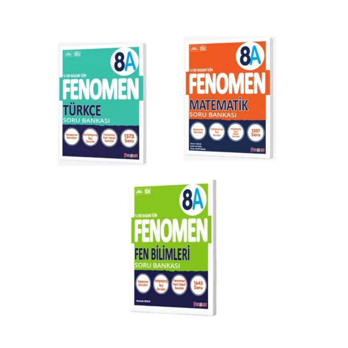 Okul Yayınları 8. Sınıf Türkçe matematik fen A Soru Bankası