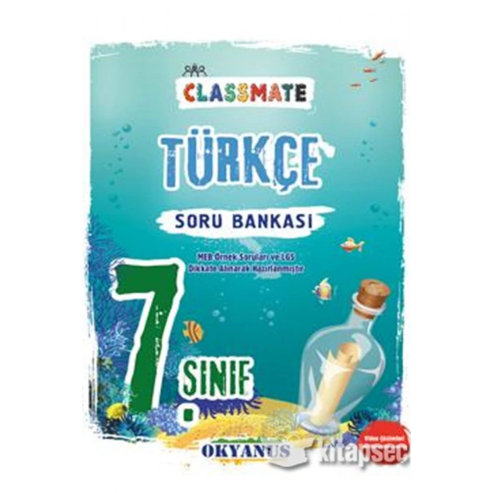 Okyanus 7. Sınıf Classmate Türkçe Soru Bankası Yni