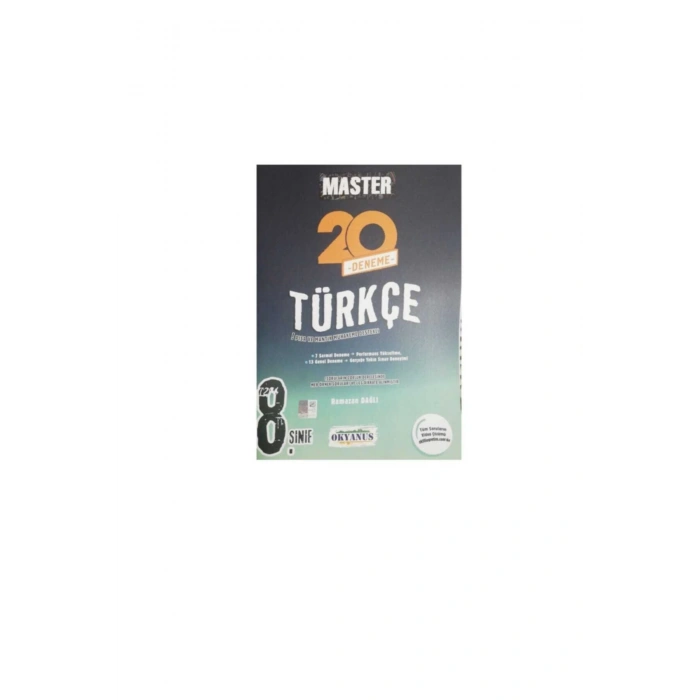 Okyanus Yayınları 8.sınıf Master Türkçe Deneme Yeni