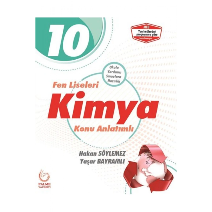 Palme Yayınları 10.sınıf Fen Lisesi Kimya Konu Anlatım