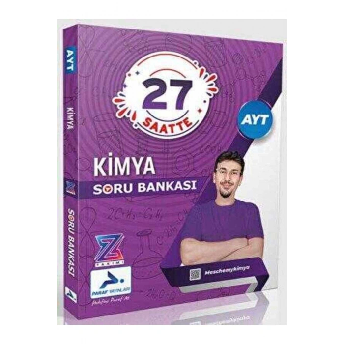 PARAF YAYINLARI KİMYA SORU BANKASI Z TAKIMI 27 SAATTE