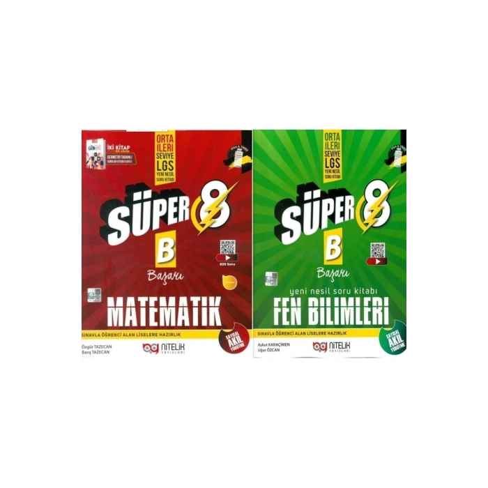 Süper 8 Matematik Ve Fen Bilgisi Soru Seti