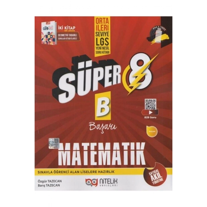 Süper 8 Matematik Ve Fen Bilgisi Soru Seti