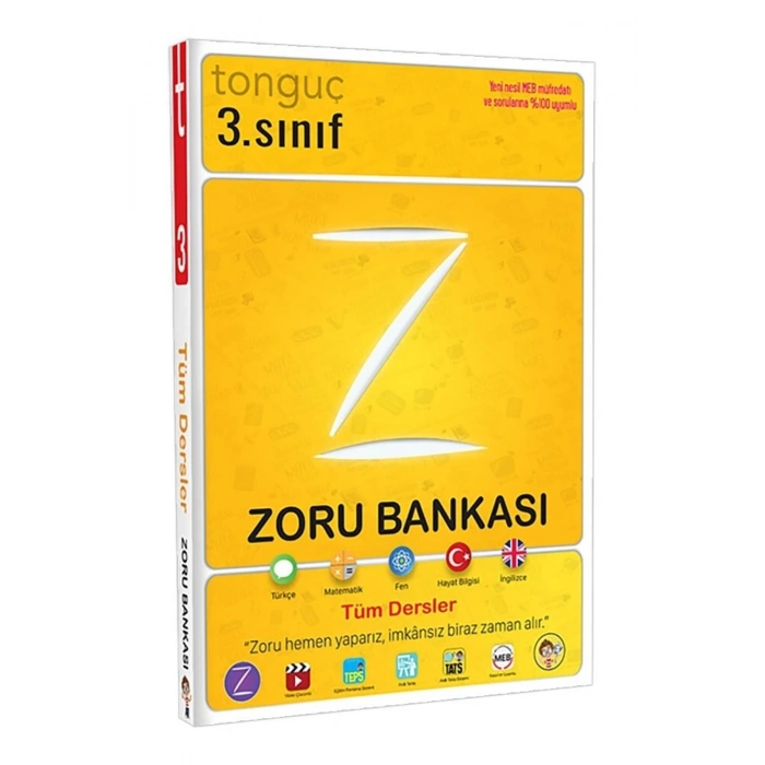 Tonguç 3. Sınıf Tüm Dersler Zoru Bankası