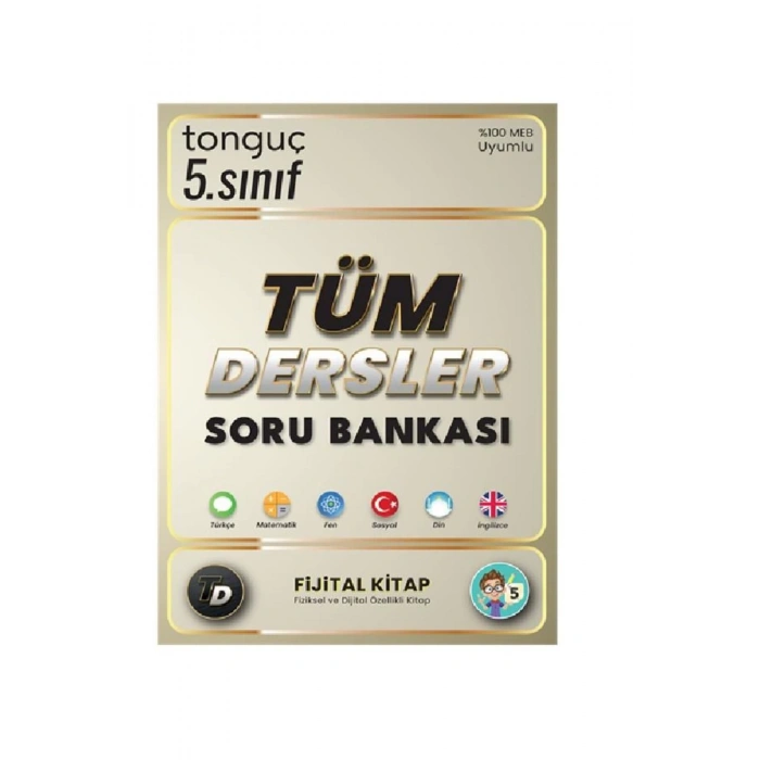 Tonguç 5. Sınıf Tüm Dersler Soru Bankası Fijital Kitap
