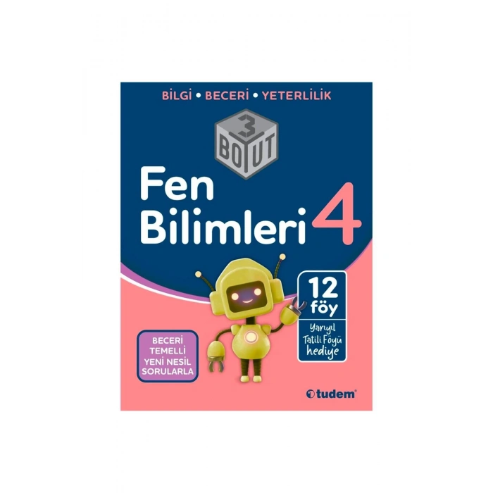 Tudem Yayınları 4. Sınıf Fen Bilimleri 3 Boyut Yeni Nesil Sorularla
