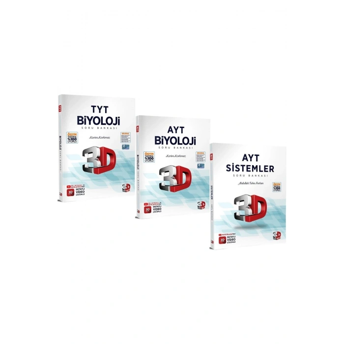 Tyt Ayt Biyoloji Soru Bankası Seti P5869s6041