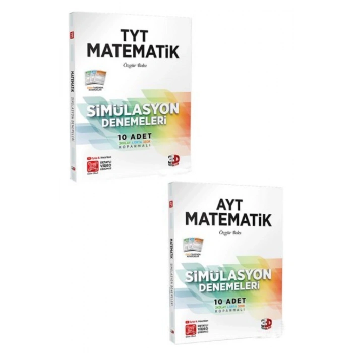 Tyt Ayt Matematik Simülasyon Deneme Seti