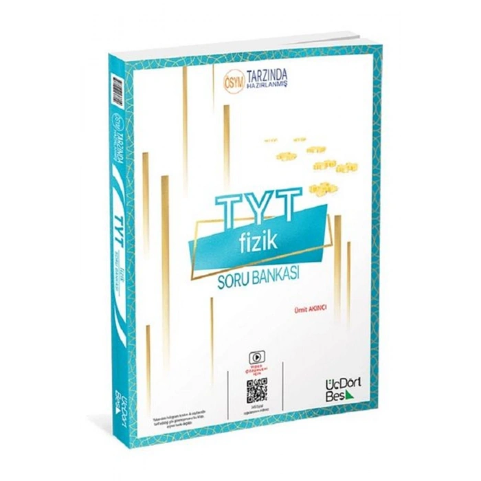 Tyt Fizik Soru Bankası 2024 Üç Dört Beş Yayınları