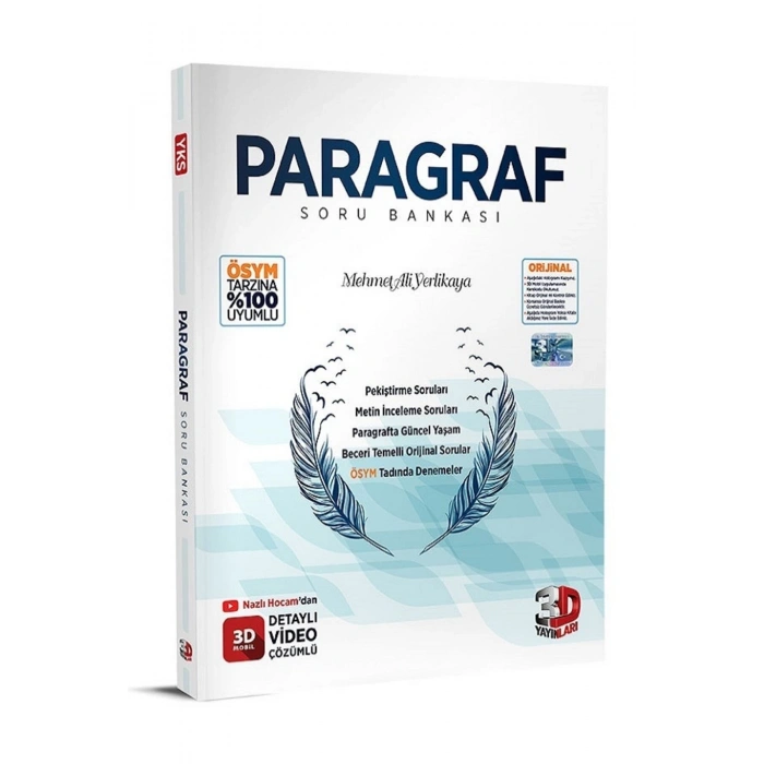 Tyt Türkçe Paragraf Dil Bilgisi Soru Bankası Seti 2023 Model Hologramlı Baskı