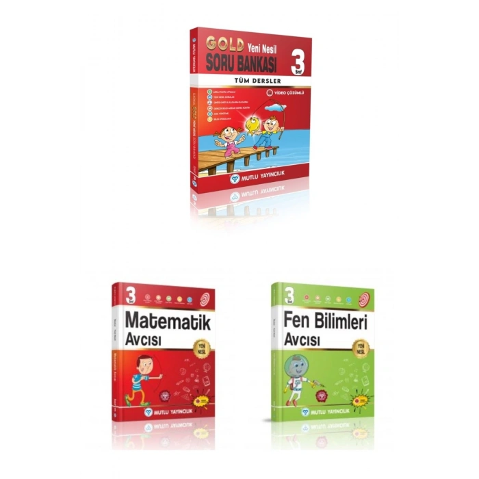 Yeni Nesil Matematik Avcısı 3.sınıf +yeni Nesil Matematik + Fen Bilimleri Avcısı Seti