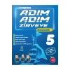 5.Sınıf Adım Adım Zirveye Matematik+Fen Bilimleri+Türkçe Soru Bankası (3 Kitap)