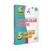 6. Sınıf Bursluluk Sınavı Çözümlü 5 Deneme Sınavı