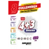 8.sınıf 4+3 genel deneme+14 günde tatil kitabı deneme set+b2 dikkat ve zeka testi