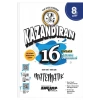 Kazandıran 8.sınıf 1.dönem Matematik Soru Bankası & 16 Haftalık Matematik Kazanım Denemeleri 2li Set