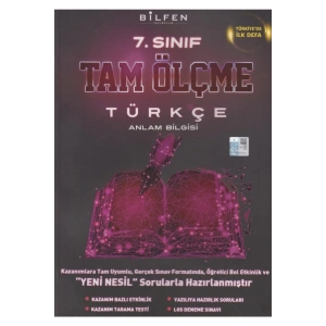 7. Sınıf Türkçe Tam Ölçme Yeni