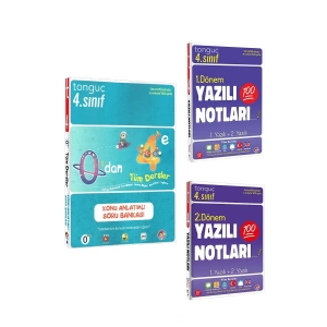 0dan 4e Konu Anlatımlı Soru Bankası 1. Ve 2. Dönem Yazılı Notları