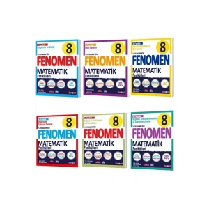 2024-2025 Müfredatına Uygun 8 Matematik Fasikül Seti (1-2-3-4-5-6. Sayılar)