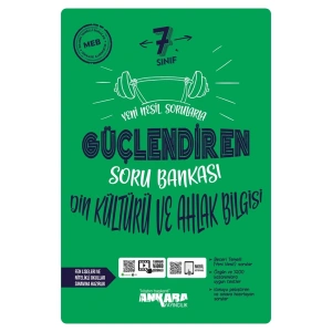 2024 Müf. Ankara Yayıncılık 7.Sınıf Din Kültürü ve Ahlak Bilgisi Yeni Nesil Sorularla Güçlendiren So