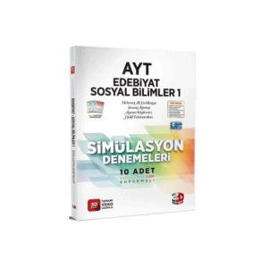 2025 Ayt Edebiyat Sosyal Bilimler 1 Simülasyon Denemeleri 3d Fenomen Önerili Ayraç Hediyeli