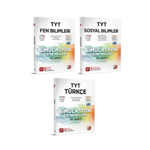 3d Tyt 2023 Simülasyon Türkçe - Sosyal Bilimler - Fen Bilimleri Denemeleri