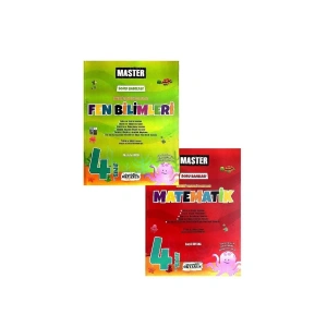 4. Sınıf Matematik, Fen Master Soru Bankası Seti